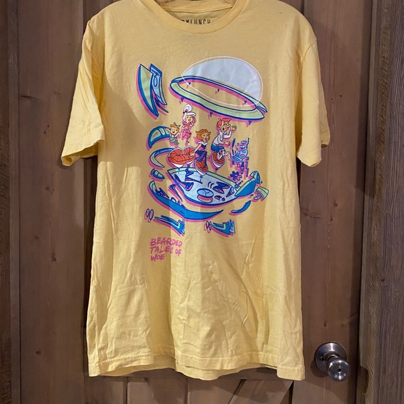 The Jetsons BOXLUNCH
Yellow T-Shirt Short Sleeve
Cartoon Retro Unisex Size L - Picture 1 of 5